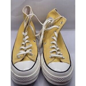 Converse Chuck Taylor All Star Hi Mens Size 9 Yellow Athletic Sneakers No Box